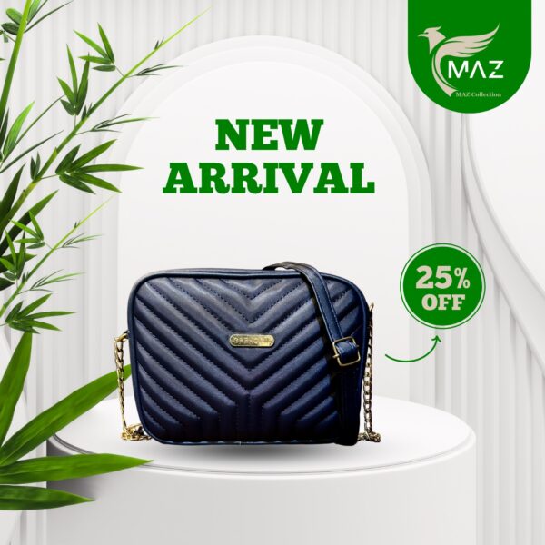 Chic Urban Elegance Crossbody Bag Blue